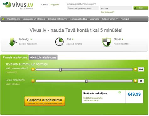 vivus kredīts